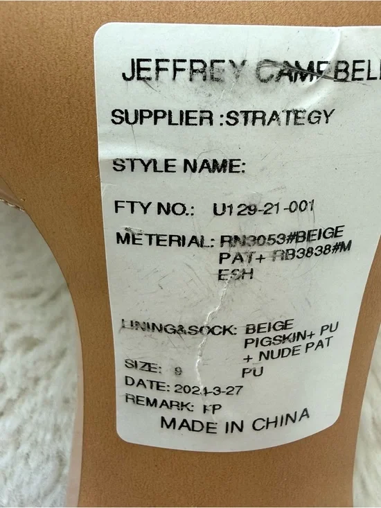 NEW!!! Jeffrey Campbell women heel mules size with bow 9 US - Picture 5 of 6